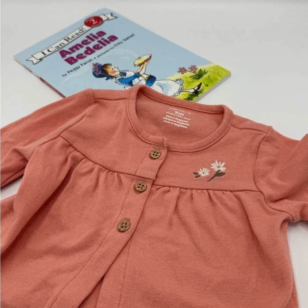 Carter’s Baby Girl Cardigan Sweater (Size 9M)